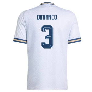 Italien Fußballtrikot 2026 Dimarco #3 Auswärtstrikot Herren