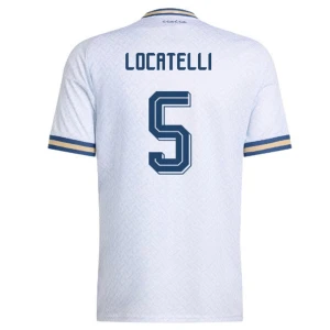 Italien Fußballtrikot 2026 Locatelli #5 Auswärtstrikot Herren