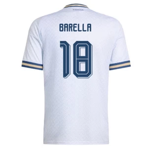 Italien Fußballtrikot 2026 Nicolò Barella #18 Auswärtstrikot Herren