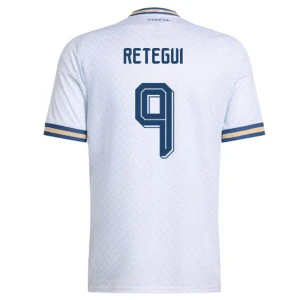 Italien Fußballtrikot 2026 Retegui #9 Auswärtstrikot Herren