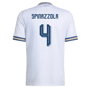 Italien Fußballtrikot 2026 Spinazzola #4 Auswärtstrikot Herren