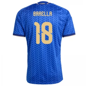Italien Nicolò Barella #18 Fußballtrikot 2026 Heimtrikot Herren