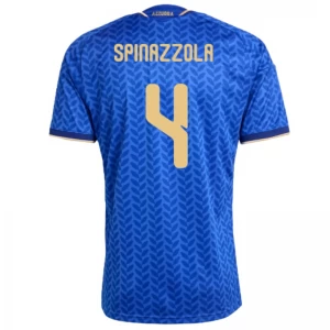 Italien Spinazzola #4 Fußballtrikot 2026 Heimtrikot Herren
