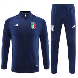 Italien Trainingsanzüge Jacke 2023-24 Blau