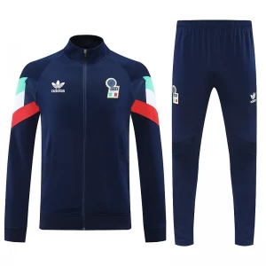 Italien Trainingsanzüge Jacke 2025-26 Blau