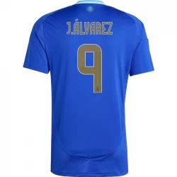 J. Alvarez #9 Argentinien Fußballtrikot Copa America 2024 Auswärtstrikot Herren