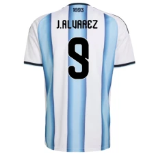 J. Alvarez #9 Argentinien Fußballtrikot WM 2026 Heimtrikot Herren