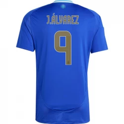 J. Alvarez #9 Argentinien Fußballtrikots Copa America 2024 Auswärtstrikot Herren