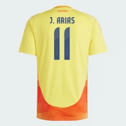 J. Arias #11 Kolumbien Fußballtrikots Copa America 2024 Heimtrikot Herren