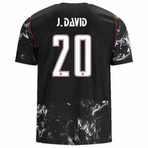 J. David #20 Kanada Fußballtrikot WM 2026 Auswärtstrikot Herren