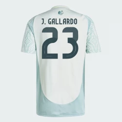 J. Gallardo #23 Mexiko Fußballtrikots Copa America 2024 Auswärtstrikot Herren
