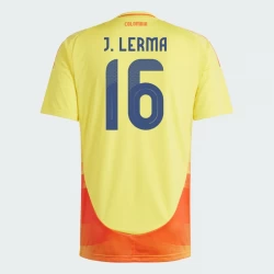 J. Lerma #16 Kolumbien Fußballtrikots Copa America 2024 Heimtrikot Herren