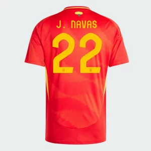 J. Navas #22 Spanien Fußballtrikot EM 2024 Heimtrikot Herren