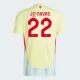 J. Navas #22 Spanien Fußballtrikots EM 2024 Auswärtstrikot Herren