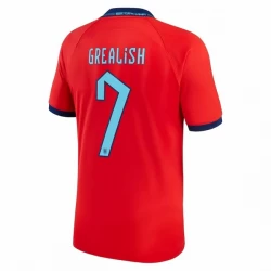 Jack Grealish #7 England Fußballtrikots WM 2022 Auswärtstrikot Herren