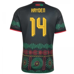 Jamaika Fußballtrikot 2026 Hayden #14 Auswärtstrikot Herren
