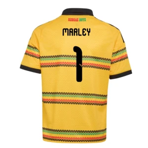 Jamaika Marley #1 Fußballtrikot 2026 Heimtrikot Herren
