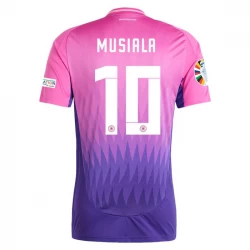 Jamal Musiala #10 Deutschland Fußballtrikot EM 2024 Auswärtstrikot Herren