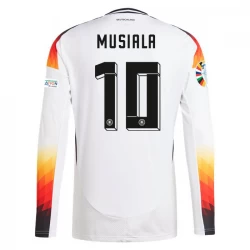 Jamal Musiala #10 Deutschland Fußballtrikots EM 2024 Heimtrikot Herren Langarm