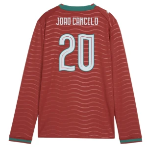 Joao Cancelo #20 Portugal Fußballtrikot WM 2026 Heimtrikot Herren Langarm