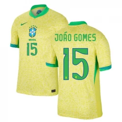 Joao Gomes #15 Brasilien Fußballtrikots Copa America 2024 Heimtrikot Herren