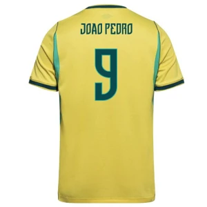 Joao Pedro #9 Brasilien Fußballtrikot WM 2026 Heimtrikot Herren