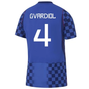 Josko Gvardiol #4 Kroatien Fußballtrikot WM 2026 Auswärtstrikot Herren