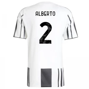 Juventus FC Alberto #2 Fußballtrikot 2025-26 Heimtrikot Herren