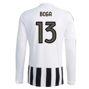 Juventus FC Boga #13 Fußballtrikot 2026-27 Heimtrikot Herren Langarm