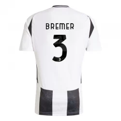 Juventus FC Bremer #3 Fußballtrikot 2024-25 Heimtrikot Herren