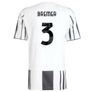 Juventus FC Bremer #3 Fußballtrikot 2025-26 Heimtrikot Herren