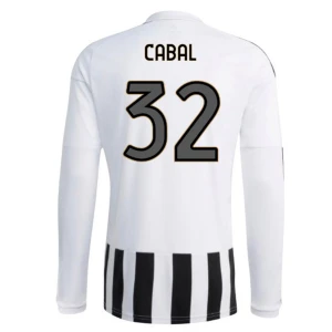 Juventus FC Cabal #32 Fußballtrikot 2026-27 Heimtrikot Herren Langarm