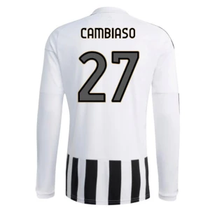 Juventus FC Cambiaso #27 Fußballtrikot 2026-27 Heimtrikot Herren Langarm
