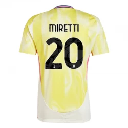 Juventus FC Fußballtrikot 2024-25 Miretti #20 Auswärtstrikot Herren