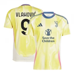 Juventus FC Fußballtrikot 2024-25 Save The Children Vlahovic #9 Auswärtstrikot Herren