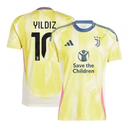 Juventus FC Fußballtrikot 2024-25 Save The Children Yildiz #10 Auswärtstrikot Herren