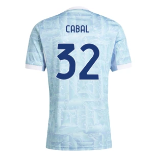Juventus FC Fußballtrikot 2025-26 Cabal #32 Auswärtstrikot Herren