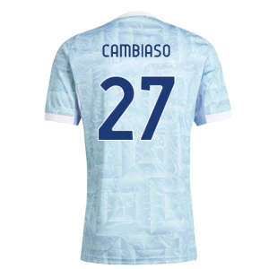 Juventus FC Fußballtrikot 2025-26 Cambiaso #27 Auswärtstrikot Herren