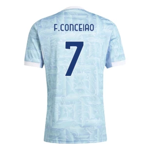 Juventus FC Fußballtrikot 2025-26 F. Conceiao #7 Auswärtstrikot Herren