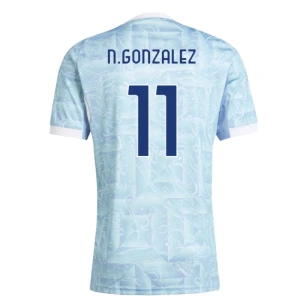 Juventus FC Fußballtrikot 2025-26 N. Gonzalez #11 Auswärtstrikot Herren