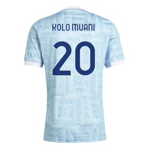 Juventus FC Fußballtrikot 2025-26 Randal Kolo Muani #20 Auswärtstrikot Herren