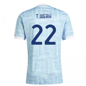 Juventus FC Fußballtrikot 2025-26 T. Weah #22 Auswärtstrikot Herren