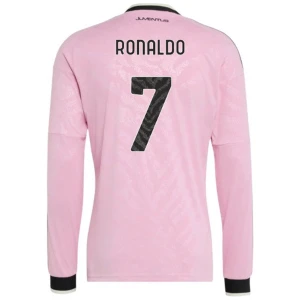 Juventus FC Fußballtrikot 2026-27 Cristiano Ronaldo #7 Auswärtstrikot Herren Langarm