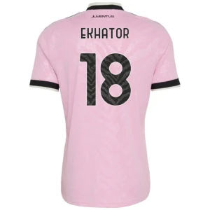 Juventus FC Fußballtrikot 2026-27 Ekhator #18 Auswärtstrikot Herren