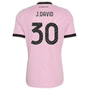 Juventus FC Fußballtrikot 2026-27 J. David #30 Auswärtstrikot Herren