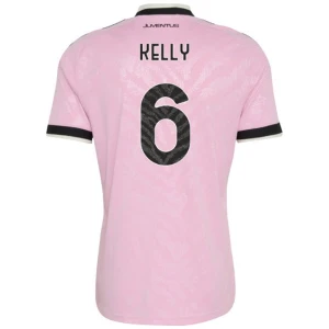 Juventus FC Fußballtrikot 2026-27 Kelly #6 Auswärtstrikot Herren