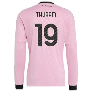 Juventus FC Fußballtrikot 2026-27 Thuram #19 Auswärtstrikot Herren Langarm
