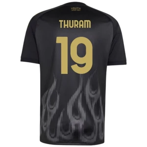Juventus FC Fußballtrikot Thuram #19 2026-27 Ausweichtrikot Herren