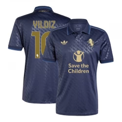 Juventus FC Fußballtrikot Yildiz #10 2024-25 Save The Children Ausweichtrikot Herren