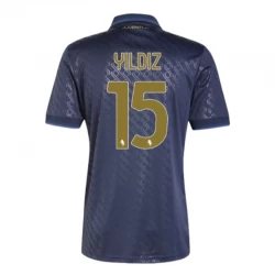 Juventus FC Fußballtrikot Yildiz #15 2024-25 Ausweichtrikot Herren